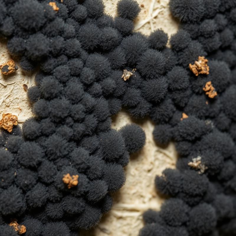Chaetomium mold growth β macro reference